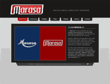 Tablet Screenshot of marasa.com.ar